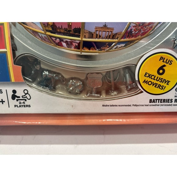 Monopoly Here & Now The World Edition Collector's Edition Electronic Banking Tin - Picture 6 of 12